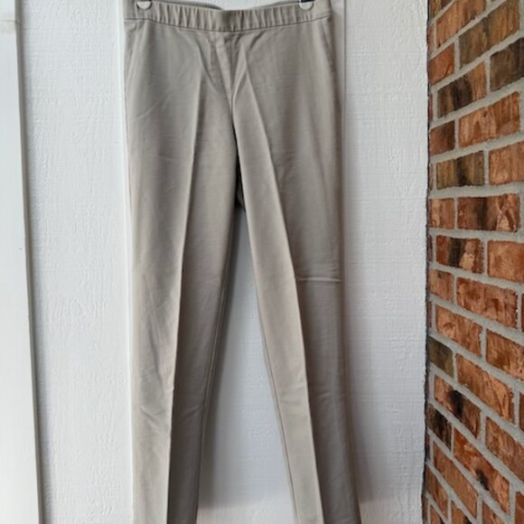 J.Jill Wearever Knit Women's Pants, taupe, size 10T - Picture 2 of 7